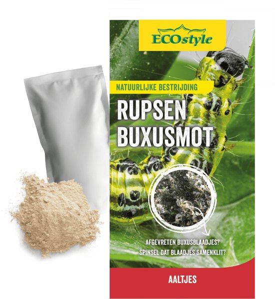 ECOstyle 10 mln Aaltjes FC tegen Rupsen Buxusmot - Bestrijdingsmiddel - Natuurlijk &...