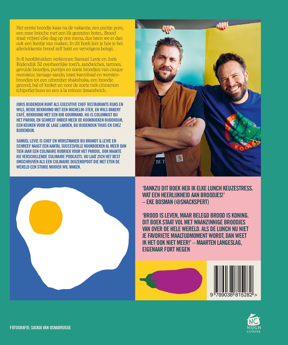 Broodjes van Sam & Joris - back cover