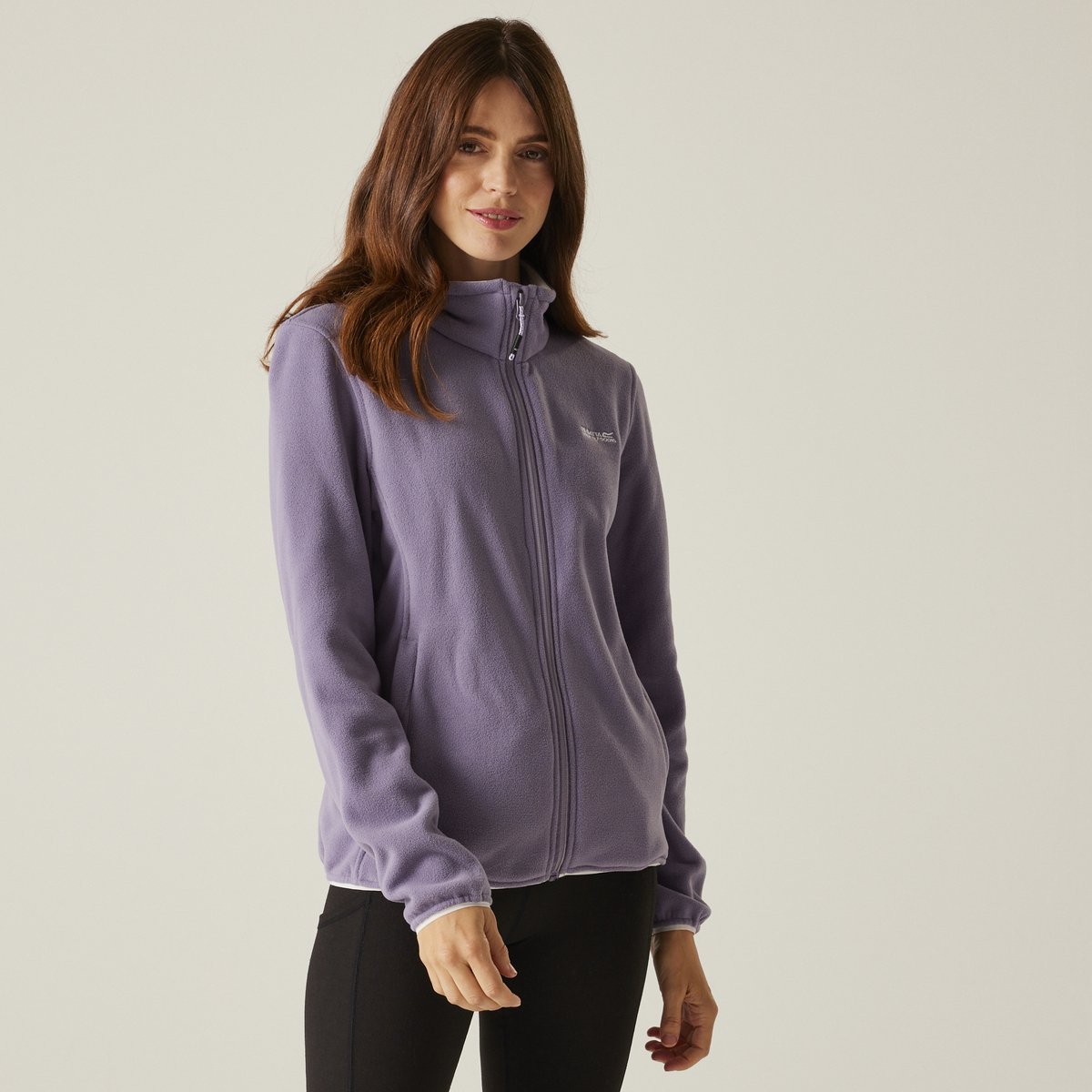 Fleece Hiking Dames Clemance Iv Purper