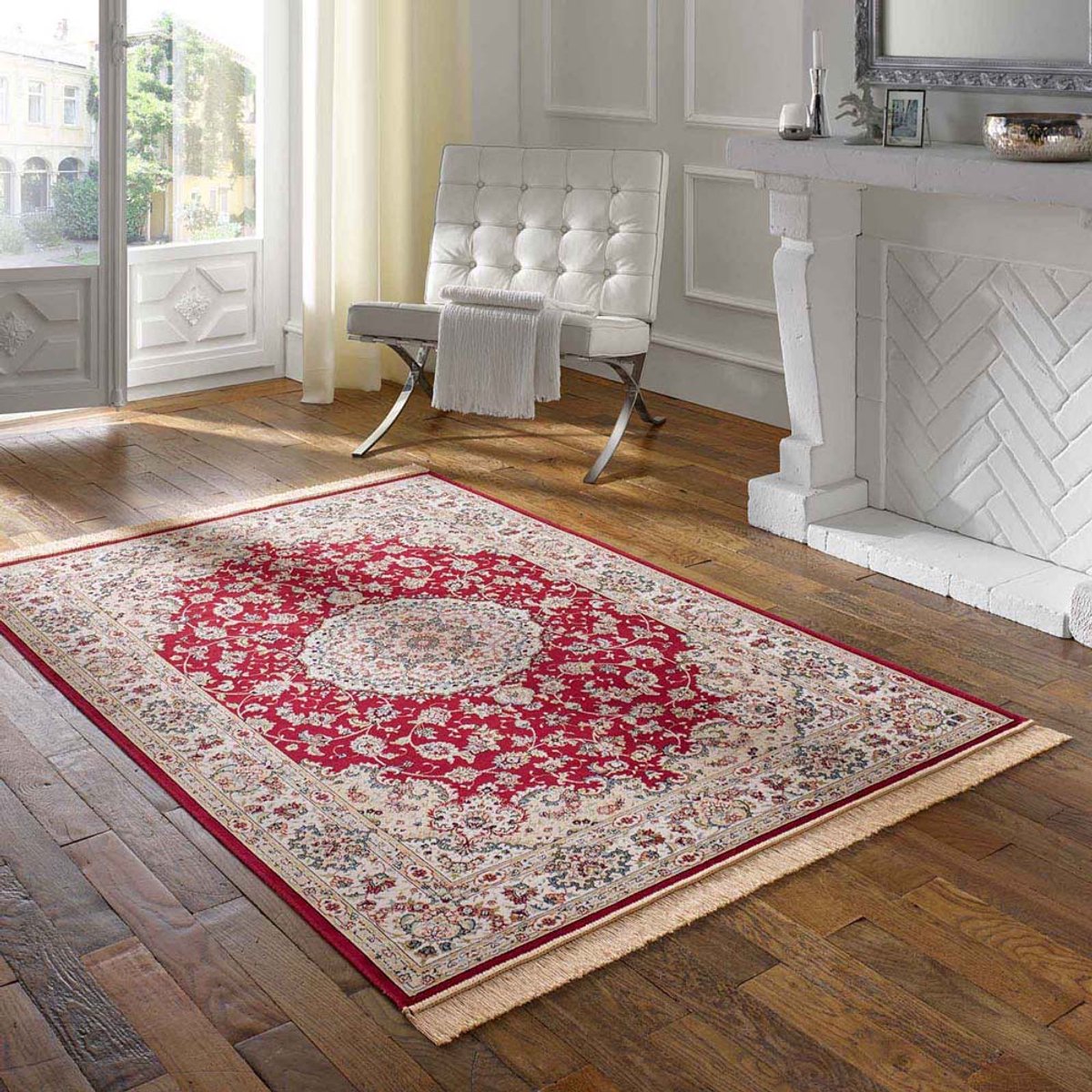 Perzisch tapijt - Regal Valentina rood 195x300