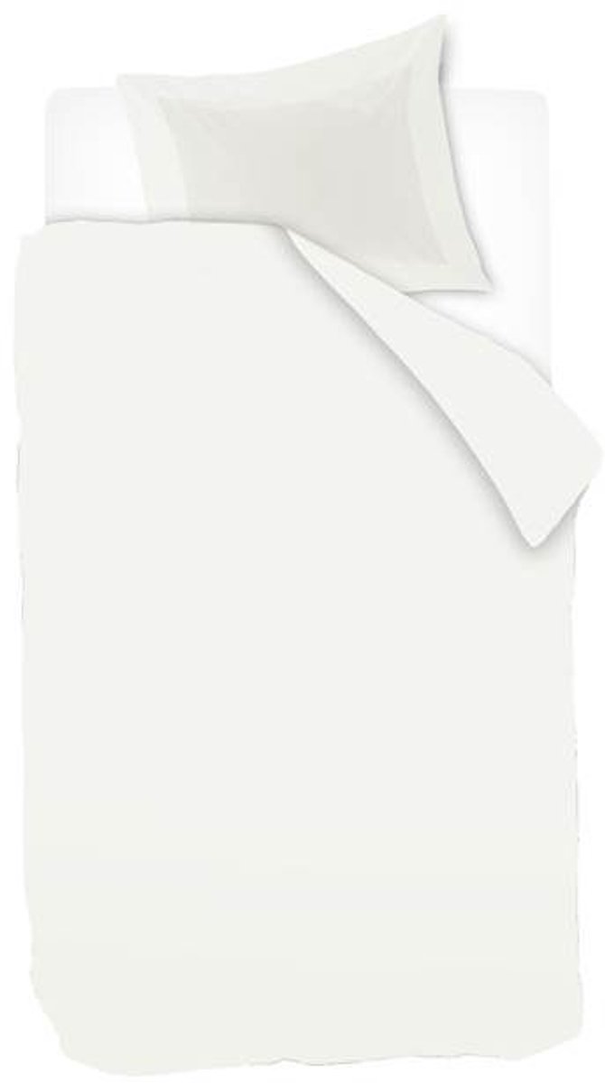 Ivorlyn Atlanta Dekbedovertrek - Eenpersoons - 140x200/220 cm - White
