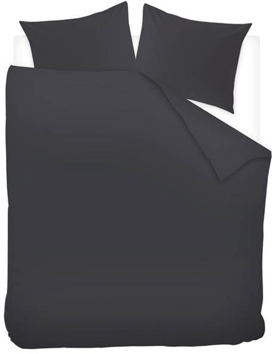 Ivorlyn Appledore Dekbedovertrek - Extra breed - 260x200/220 cm - Dark Grey