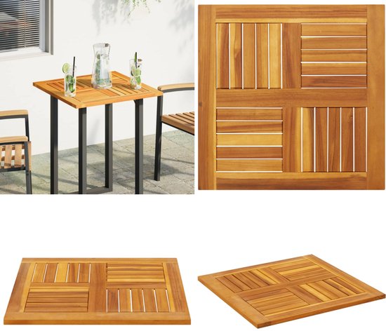 vidaXL Tafelblad rechthoekig 160x40x2 cm massief acaciahout