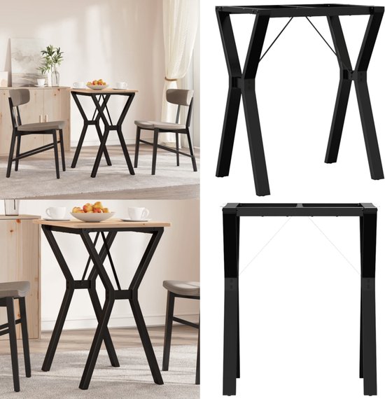 Eettafelpoten Y-frame 140x60x73 cm gietijzer kopen