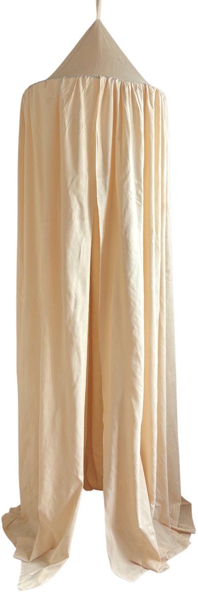 Jikkies Klamboe - Hemeltje - Kinderkamer - Babykamer - Extra Groot - 250 cm - Beige