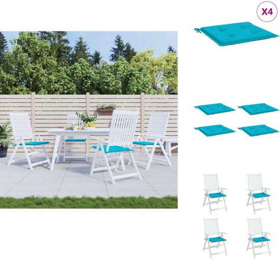 Bankkussen pallet 120x80x10 cm blauw kopen Bankkussen pallet 120x80x10 cm blauw kopen