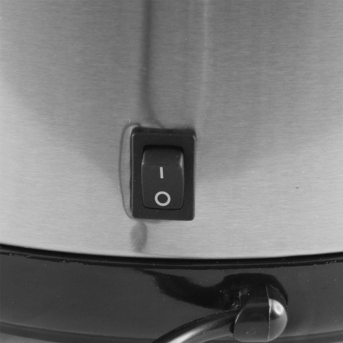 Afbeelding 2 van Slowcooker - 1.5 L - 500 W - Hotpot - Elektrische Slowcooker - Binnenpan - Keramische Binnenpan - Warmhoudfunctie - Snelkookpan - Rijstkoker - RVS