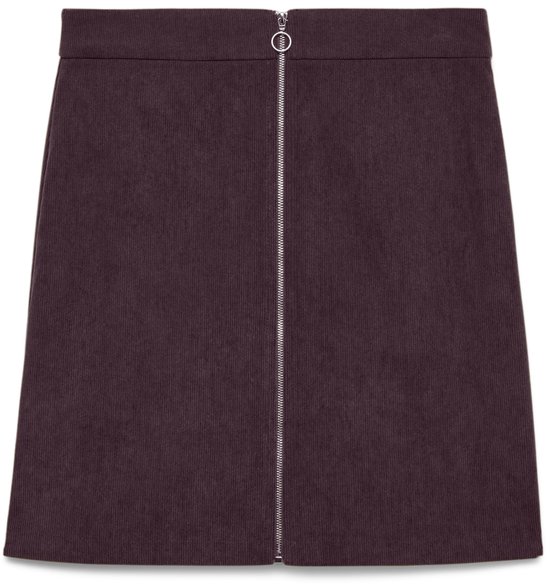 Vero Moda Shorts rok VMVIENNA High waist Corduroy Midi-rok