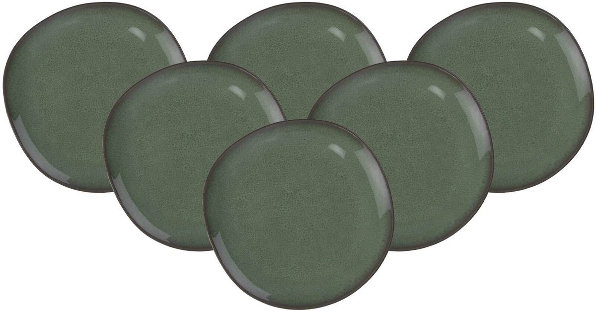 Speiseteller Lave ø 28 cm Set van 6
