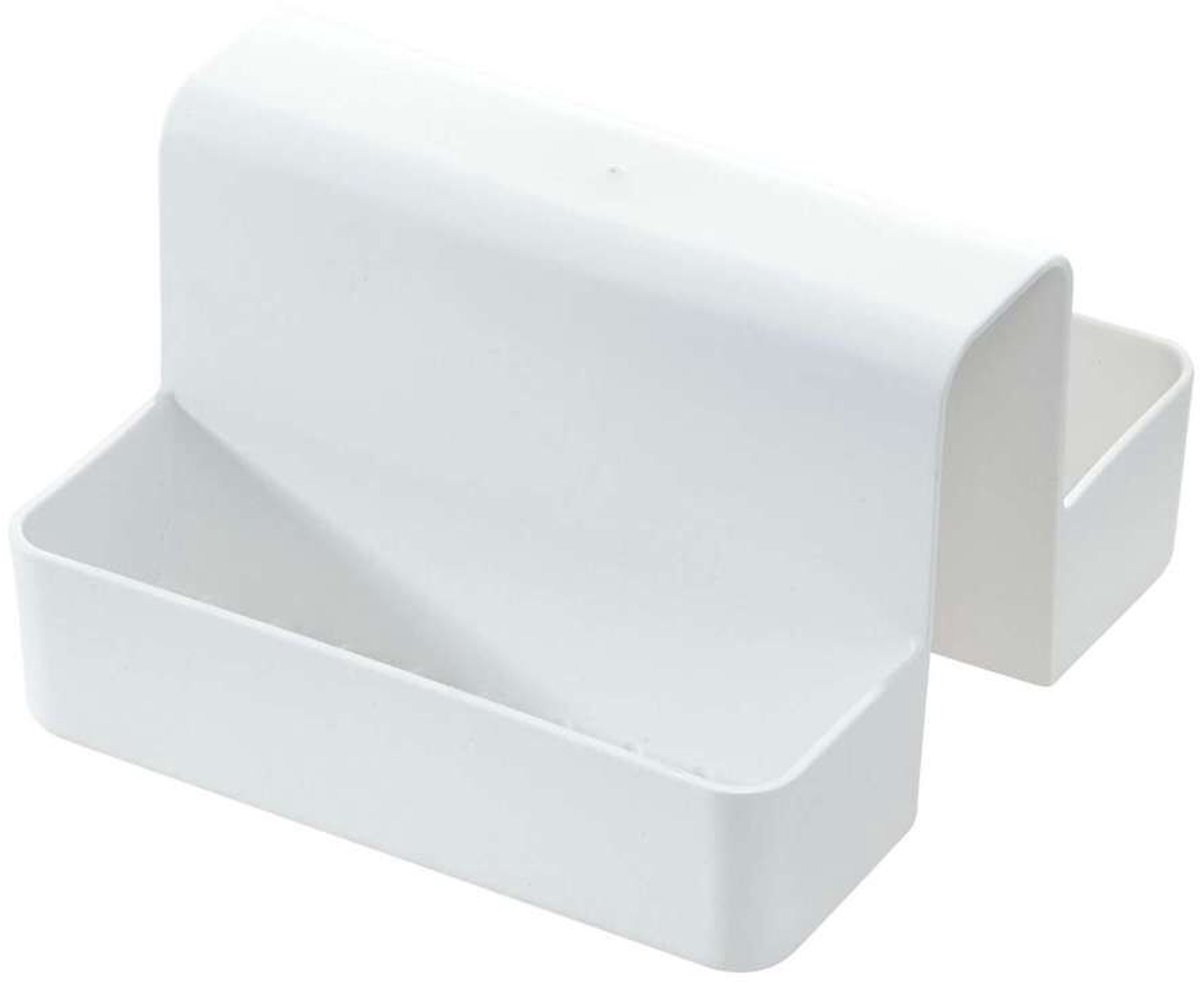 iDesign - Sink Zadel voor Dubbele Gootsteen - Gerecycled Polypropyleen - Wit