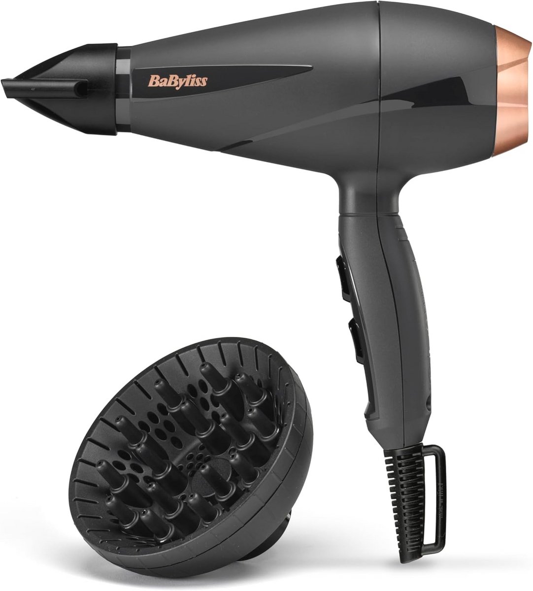 Professionele 2100W Föhn met Diffuser en Ionische Anti-Frizz Functie