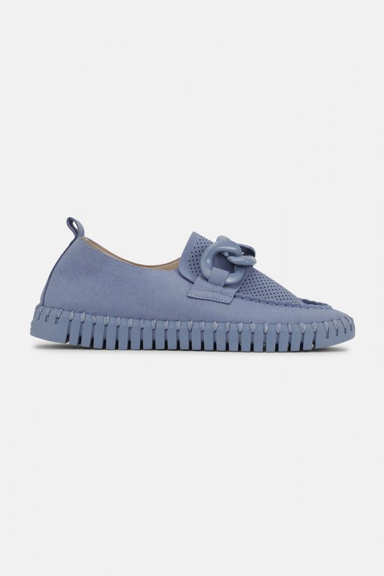 Mocassins Tulip Ilse Jacobsen bleu Microfibre - Femme - Taille 41