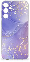 Hoesje maken voor Samsung Galaxy A16 Watercolor Paars