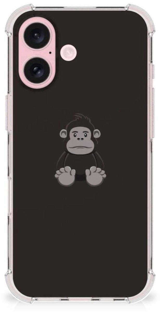 iPhone 16 Stevig Bumper Hoesje Gorilla