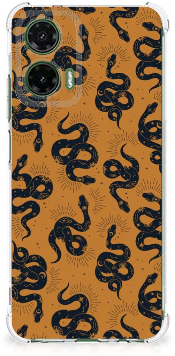 Case Anti-shock voor Motorola Moto G35 Snakes