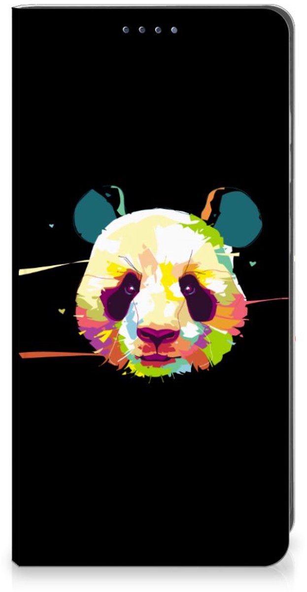 Book Case voor Samsung Galaxy S25 Magnet Case Panda Color