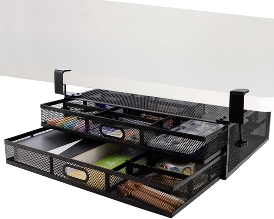Poeland Onder Bureau Lade Zelfklevende Opslag Organizer voor