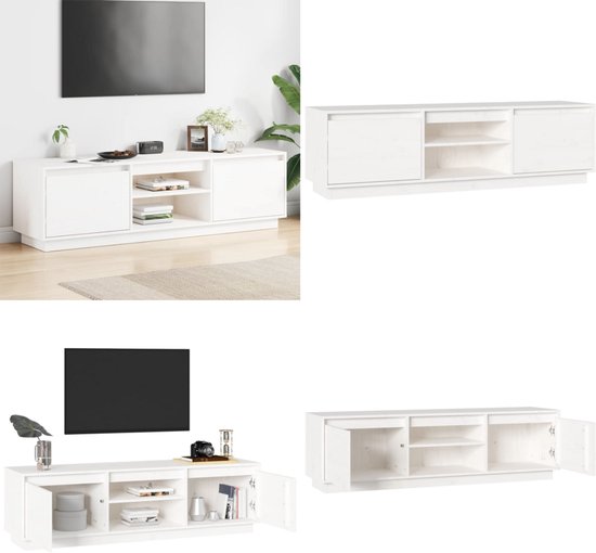 Koop Vicco Lowboard Novelli in antraciet/wit