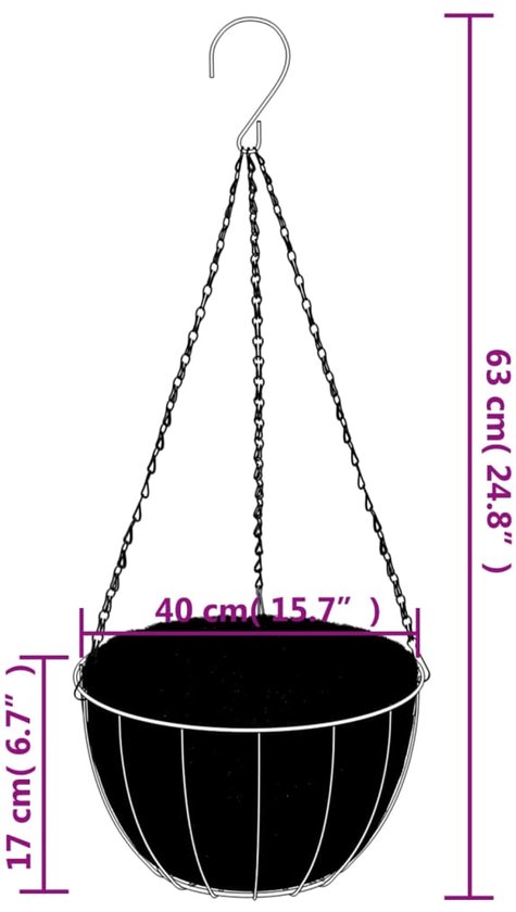 Augshy Macramé Hangende Plantenbak, 2-pack Hangende Plantenbakken Voor Kamerplanten Binnen En Buitendecoratie Handgemaakte Hangende Plantenbak