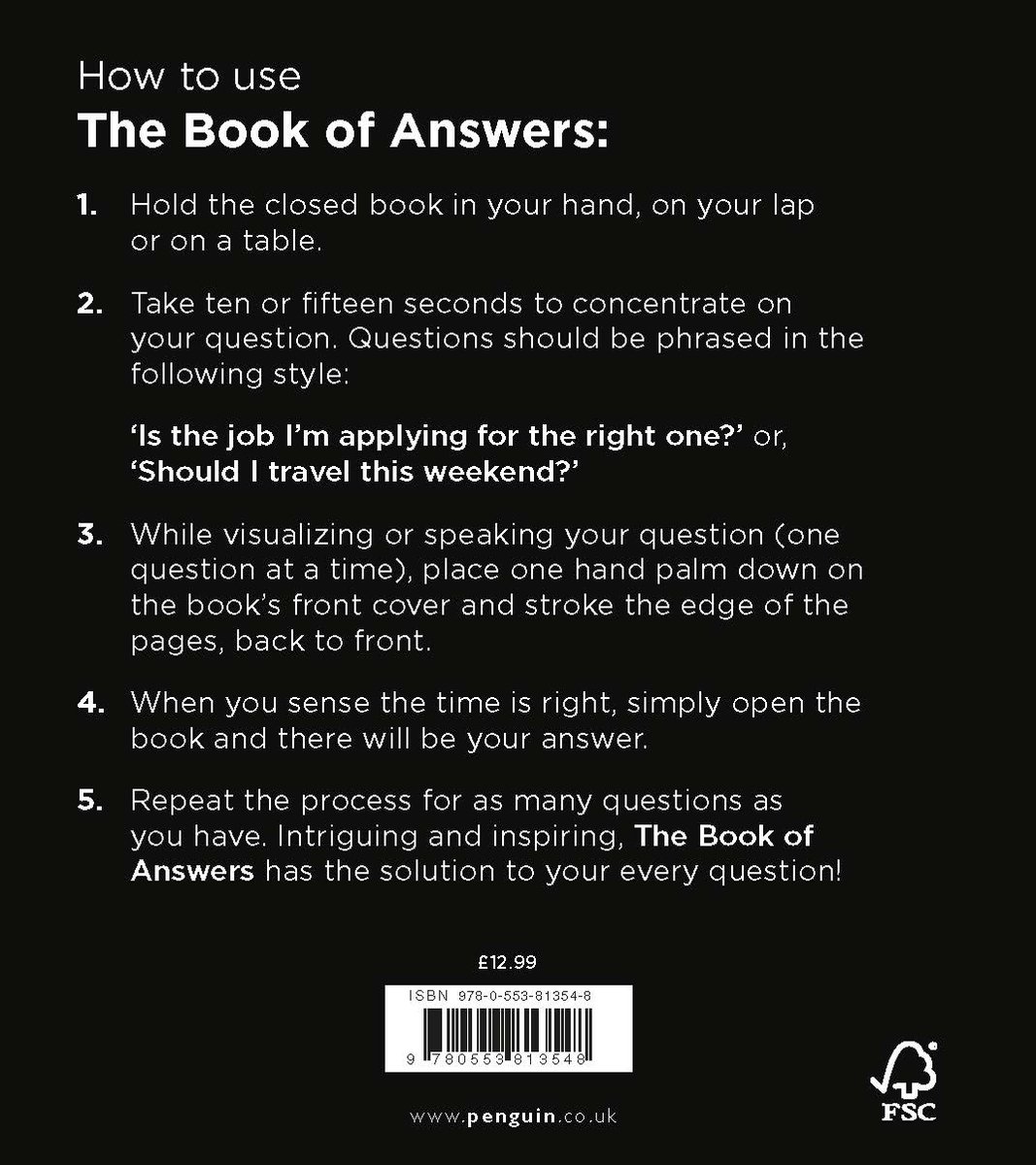 Book Of Answers, Carol Bolt | 9780553813548 | Boeken | bol