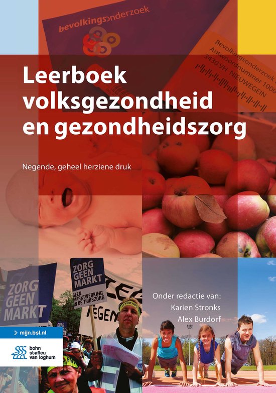 Leerboek volksgezondheid en gezondheidszorg - cover