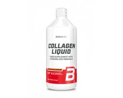 BioTech USA BioTech USA BioTechUSA Collagen Liquid Gehydrolyseerd Collageen met Essentiële Vitaminen en Mineralen voor Bindweefsel, 1000 ml, Bosvruchten