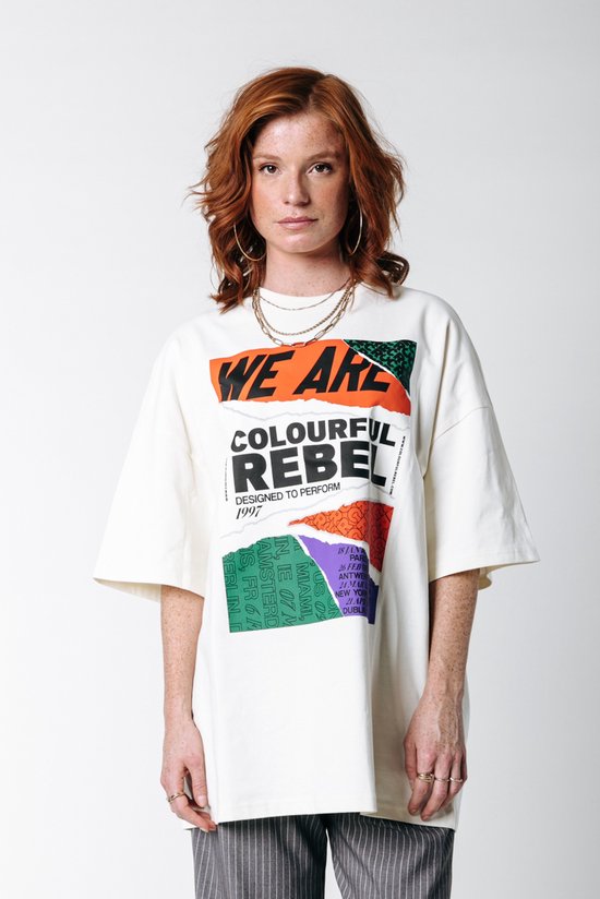 Colourful Rebel We Are Oversized Tee - L