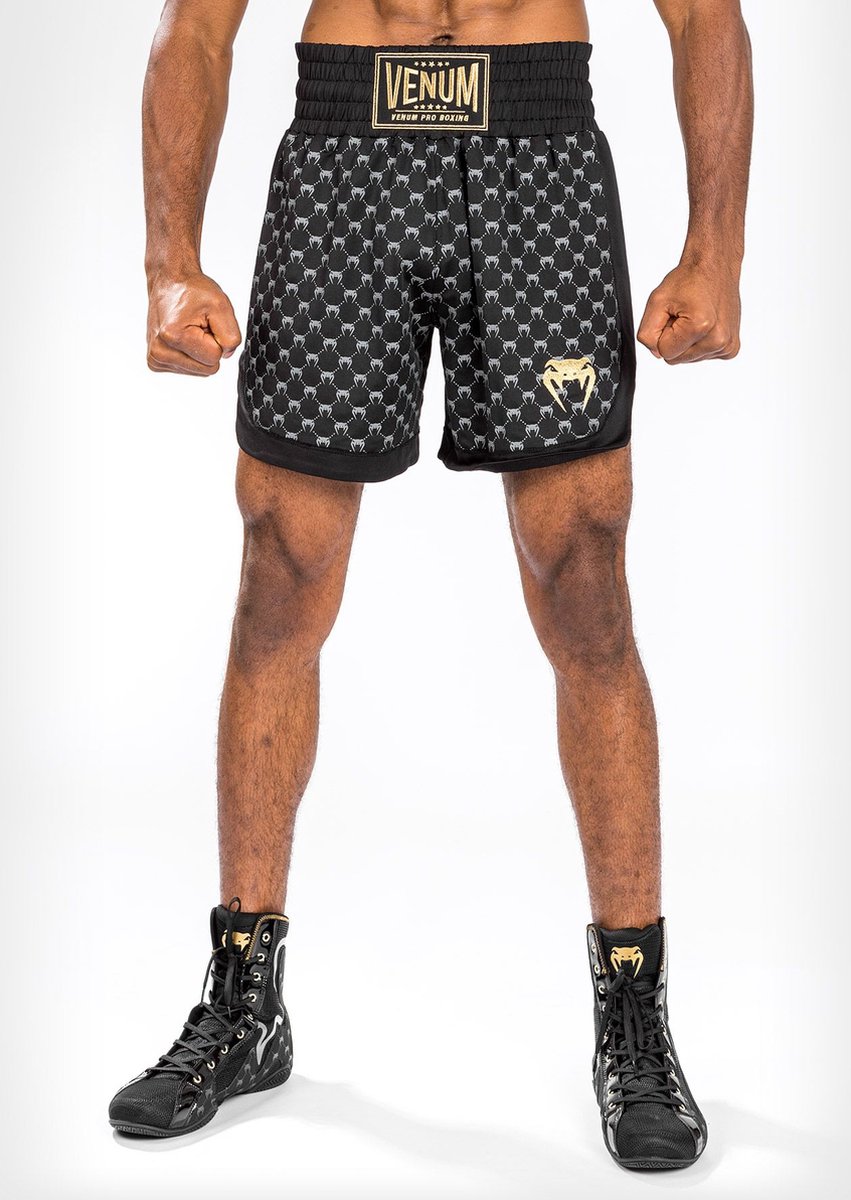 Short de boxe Venum Monogram - Noir - L