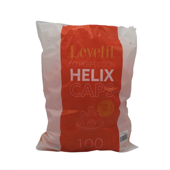 Helix by Levelit - Leveling draaidoppen - Tegel Leveling Systemen - 100 stuksH