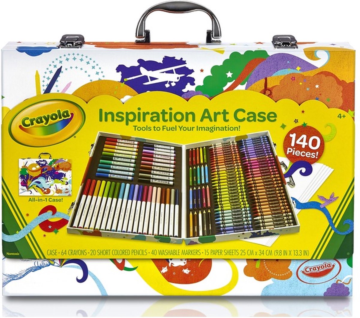 Mallette inspiration artistique 120+ crayons - Le Coin du Jouet