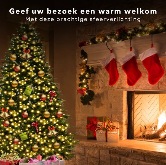 Cheqo® Kerstverlichting Kerstboomverlichting Kerstlampjes 192 LED