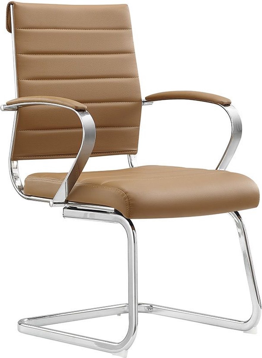 Sedero Design Eetkamerstoel Cádiz - Kunstleder - Cognac