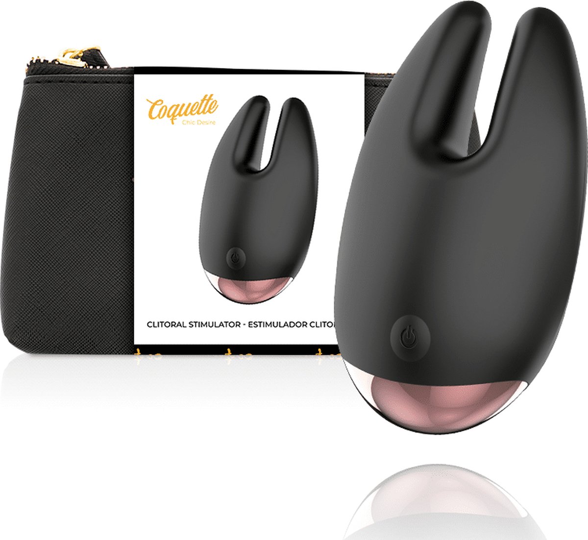 COQUETTE TOYS | Coquette Chic Desire Clitorial Stimulator Black / Gold