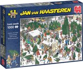 Jan van Haasteren – Le marché aux arbres de Noël Puzzle 1000 pièces