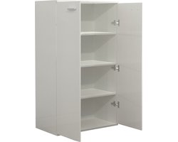 Kledingkast kinderkamer - praktische opbergkast 120 cm hoog 4 opbergvakken