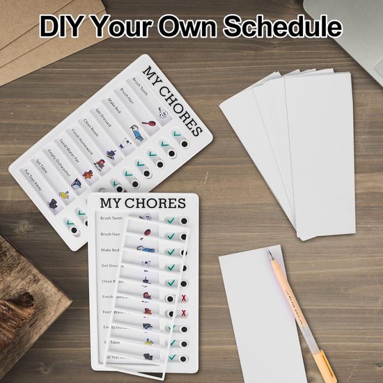 Tableau Mémo Réutilisable En Plastique, Liste De Contrôle Pour Camping-car, Mes Tâches, Soins