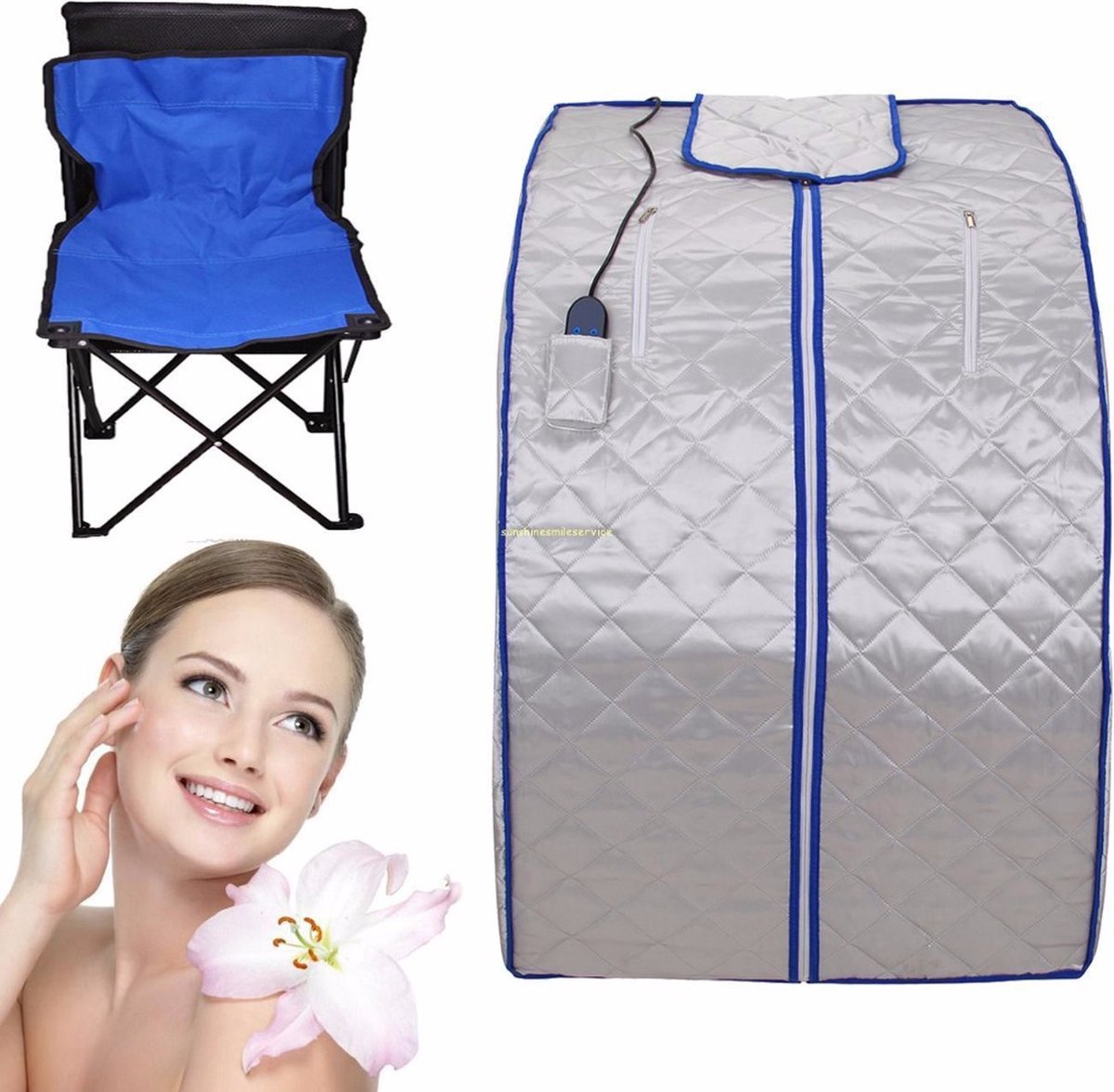 Vevor® Mobiele Sauna - Draagbare Saunacabine - Opvouwbare sauna - Stoomcabine - Sauna Tent - Sauna Accessoires