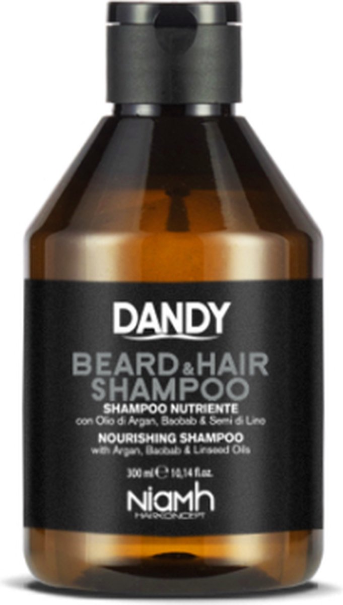 Dandy Voedende baard- en haarshampoo 300 ml