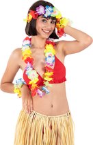 Funidelia | Hawaiian Lei Ketting voor vrouwen â–¶ Hawaii, Landen, Culturen, de Wereld - Accessoires voor Volwassenen, kostuum accesoires - Meerkleurig