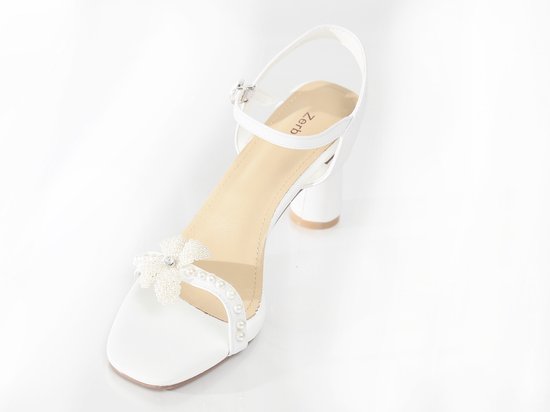 ZERBA Sandale Femme - Taille 41 - Cuir Wit - Sussia