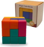 Youly® Montessori Speelgoed Kubus - Educatief speelgoed - 3D puzzel - Sensorisch Speelgoed - Breinbrekers - Multi