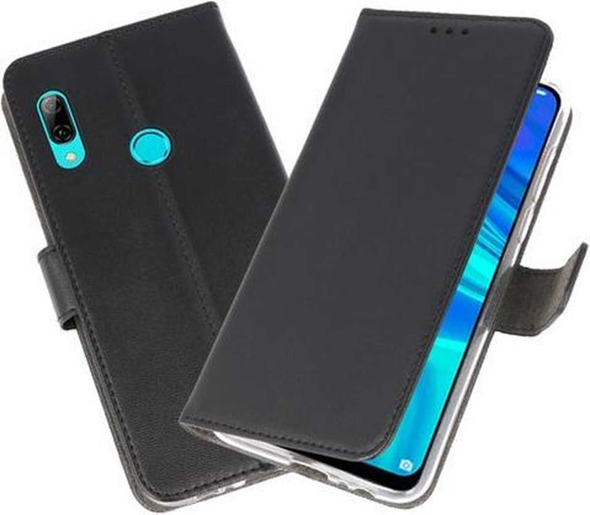 Bestcases Pasjeshouder Telefoonhoesje Huawei P Smart 2019 - Zwart