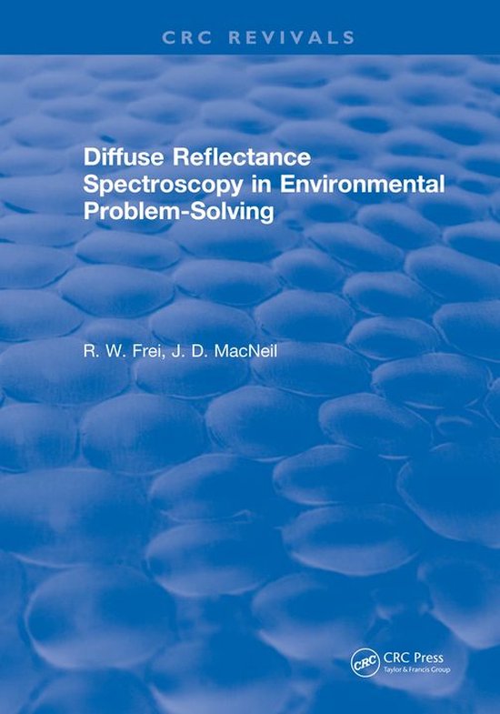 Diffuse Reflectance Spectroscopy Environmental Problem Solvi ... - cover