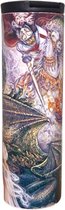 Josephine Wall Fantasy Art - St. George And The Dragon - Thermobeker 500 ml