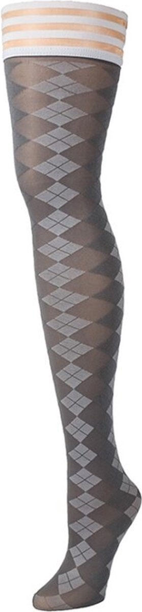 Kix'ies Par 4 - Stockings grey A