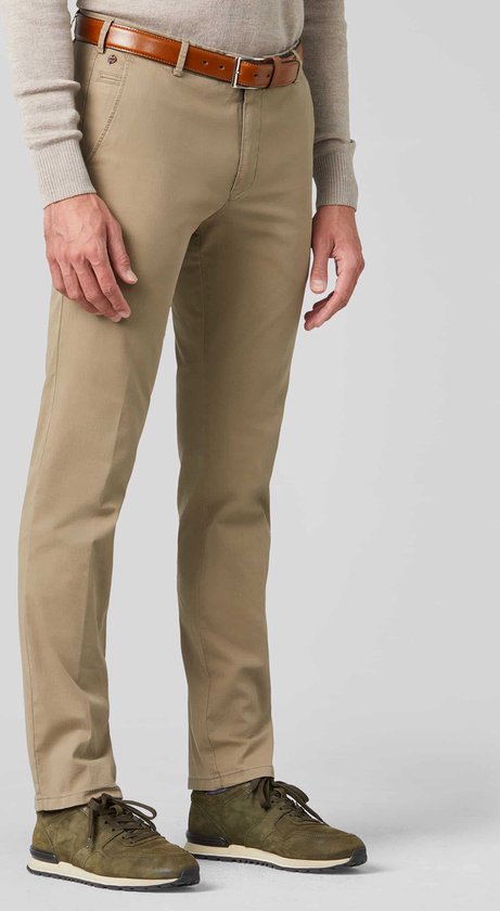 SINGLES DAY! Meyer - Chino Bonn Beige - Heren - Maat 28 - Modern-fit