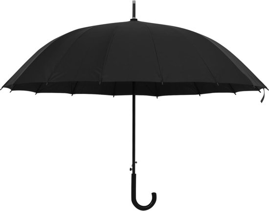 vidaXL-Paraplu-automatisch-120-cm-zwart - vidaXL