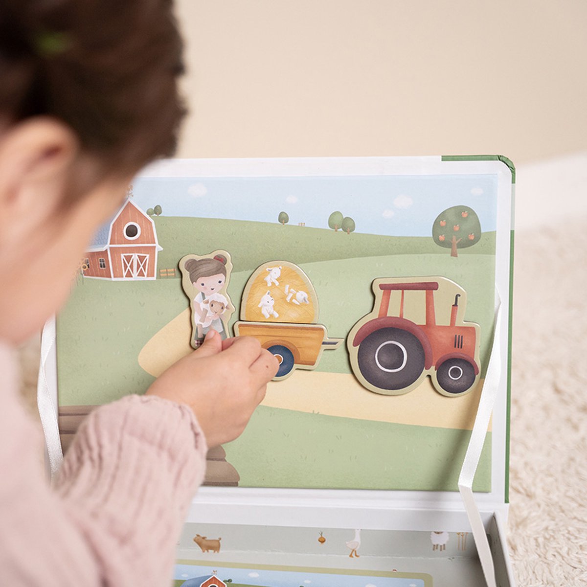 Little Dutch - Magnetisch speelbord FSC - Little Farm — afbeelding 8