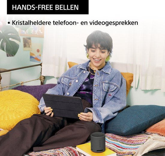 Sony SRS-XB100 - Draagbare Bluetooth Speaker - Zwart van Sony — afbeelding 5