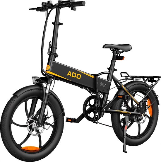 ADO A20 XE Bike Elektrische Vouwfiets 20 Inch 7 versnellingen 250W Lithuim Batterij 10Ah Max.25km/h - Grijs